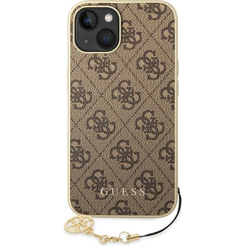 Kup Etui Guess GUHCP14MGF4GBR Apple iPhone 14 Plus / 15 Plus hnědý/brown hardcase 4G Charms Collection - GUE1908 - {ean13} - Sklep Home Screen