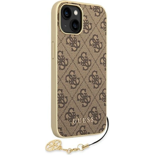 Kup Etui Guess GUHCP14MGF4GBR Apple iPhone 14 Plus / 15 Plus hnědý/brown hardcase 4G Charms Collection - GUE1908 - {ean13} - Sklep Home Screen