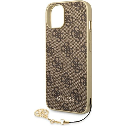 Kup Etui Guess GUHCP14MGF4GBR Apple iPhone 14 Plus / 15 Plus hnědý/brown hardcase 4G Charms Collection - GUE1908 - {ean13} - Sklep Home Screen