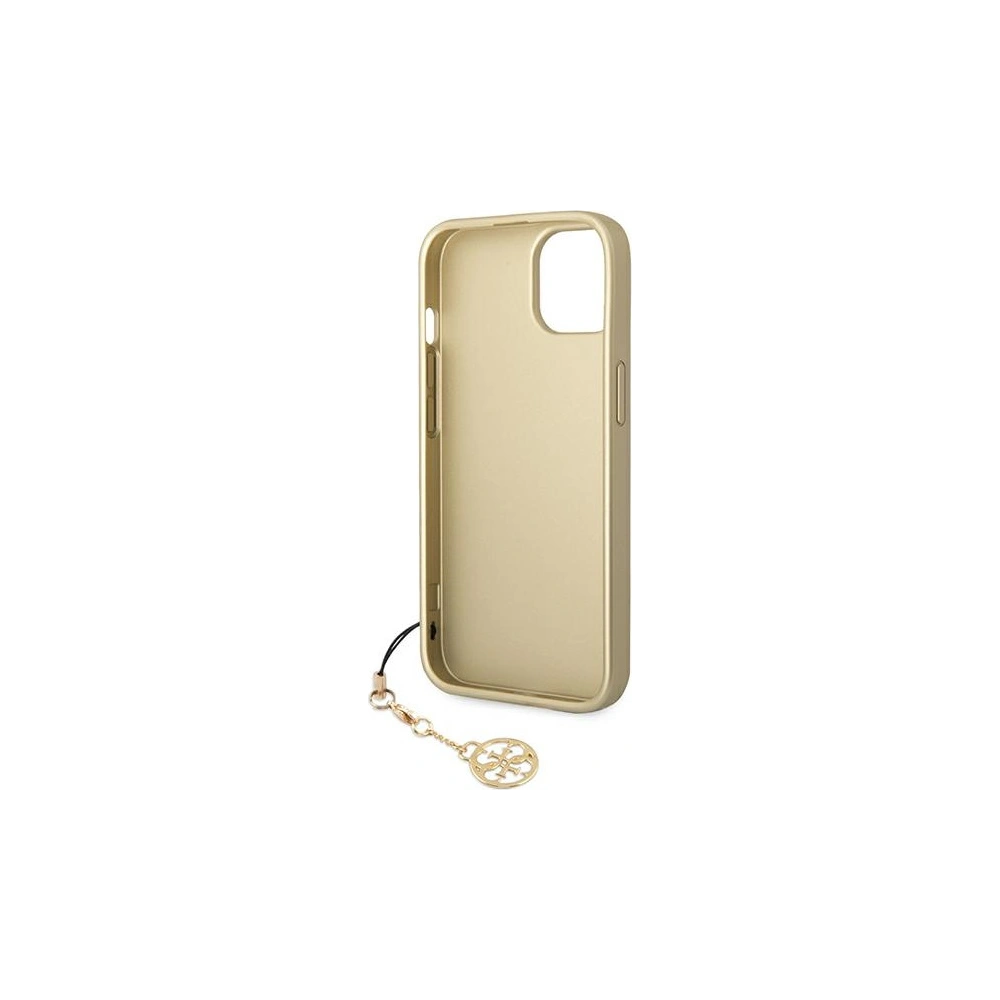 Etui Guess GUHCP14MGF4GBR Apple iPhone 14 Plus / 15 Plus brązowy/brown hardcase 4G Charms Collection