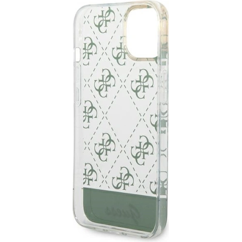Kup Etui Guess GUHCP14MHG4MHA Apple iPhone 14 Plus / 15 Plus khaki kemény tok 4G Minta Script - GUE1909 - {ean13} - Sklep Home Screen