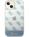 Kup Etui Guess GUHCP14MHG4MHB Apple iPhone 14 Plus / 15 Plus albastru/blue hardcase 4G Pattern Script - GUE1910 - {ean13} - Sklep Home Screen