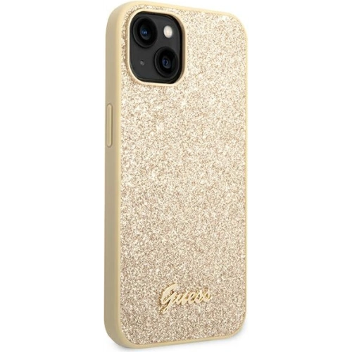 Kup Case Guess GUHCP14MHGGSHD Apple iPhone 14 Plus / 15 Plus gold/hartes Gehäuse Glitter Script - GUE1911 - {ean13} - Sklep Home Screen
