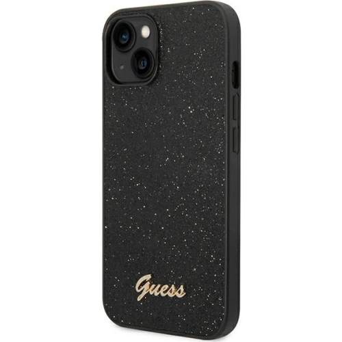 Kup Etui Guess GUHCP14MHGGSHK Apple iPhone 14 Plus / 15 Plus negru/black hard case Glitter Script - GUE1912 - {ean13} - Sklep Home Screen