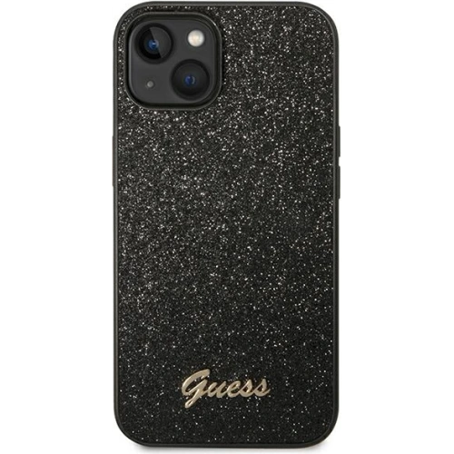 Kup Etui Guess GUHCP14MHGGSHK Apple iPhone 14 Plus / 15 Plus negru/black hard case Glitter Script - GUE1912 - {ean13} - Sklep Home Screen