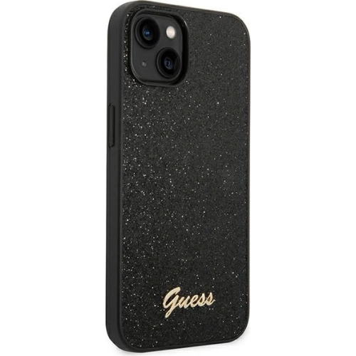 Kup Etui Guess GUHCP14MHGGSHK Apple iPhone 14 Plus / 15 Plus negru/black hard case Glitter Script - GUE1912 - {ean13} - Sklep Home Screen