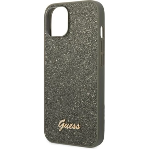 Etui Guess GUHCP14MHGGSHN Apple iPhone 14 Plus / 15 Plus zielony/green hard case Glitter Script