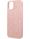 Buy Guess GUHCP14MHGGSHP Apple iPhone 14 Plus / 15 Plus pink hard case Glitter Script - GUE1914 - {ean13} - Home Screen Store Europe