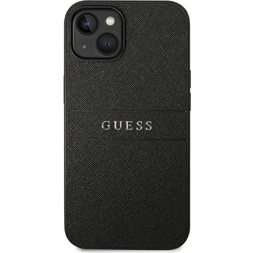 Kup Case Guess GUHCP14MPSASBBK Apple iPhone 14 Plus / 15 Plus schwarz/schwarz Saffiano Strap - GUE1915 - {ean13} - Sklep Home Screen