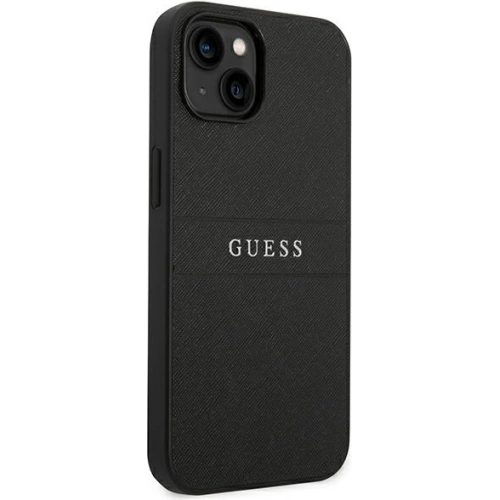 Kup Case Guess GUHCP14MPSASBBK Apple iPhone 14 Plus / 15 Plus schwarz/schwarz Saffiano Strap - GUE1915 - {ean13} - Sklep Home Screen