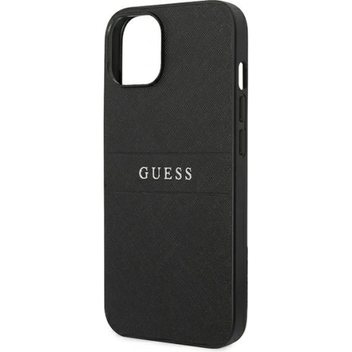 Kup Case Guess GUHCP14MPSASBBK Apple iPhone 14 Plus / 15 Plus schwarz/schwarz Saffiano Strap - GUE1915 - {ean13} - Sklep Home Screen