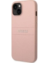 Buy Guess GUHCP14MPSASBPI Apple iPhone 14 Plus / 15 Plus pink Saffiano Strap - GUE1916 - {ean13} - Home Screen Store Europe