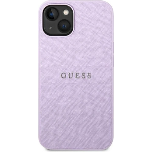 Kup Etui Guess GUHCP14MPSASBPU Apple iPhone 14 Plus / 15 Plus fioletowy/purple Saffiano Strap - GUE1917 - {ean13} - Sklep Home Screen
