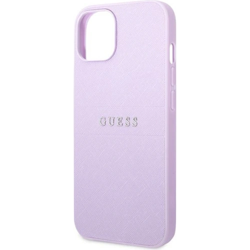 Kup Etui Guess GUHCP14MPSASBPU Apple iPhone 14 Plus / 15 Plus fioletowy/purple Saffiano Strap - GUE1917 - {ean13} - Sklep Home Screen