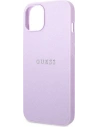 Kup Etui Guess GUHCP14MPSASBPU Apple iPhone 14 Plus / 15 Plus fioletowy/purple Saffiano Strap - GUE1917 - {ean13} - Sklep Home Screen