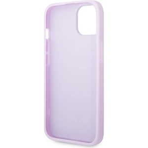 Etui Guess GUHCP14MPSASBPU Apple iPhone 14 Plus / 15 Plus fioletowy/purple Saffiano Strap