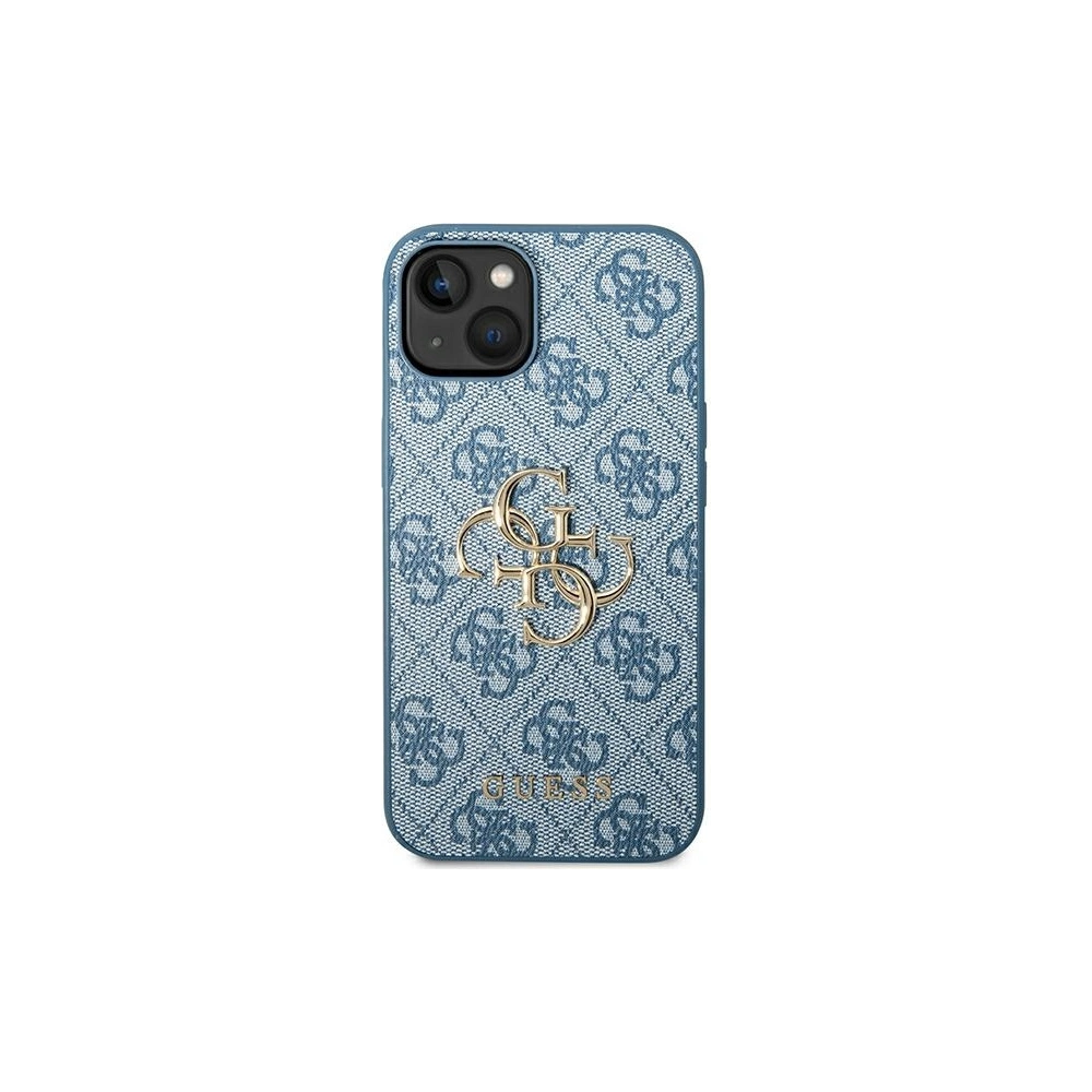Etui Guess GUHCP14S4GMGBL Apple iPhone 14 niebieski/blue hardcase 4G Big Metal Logo