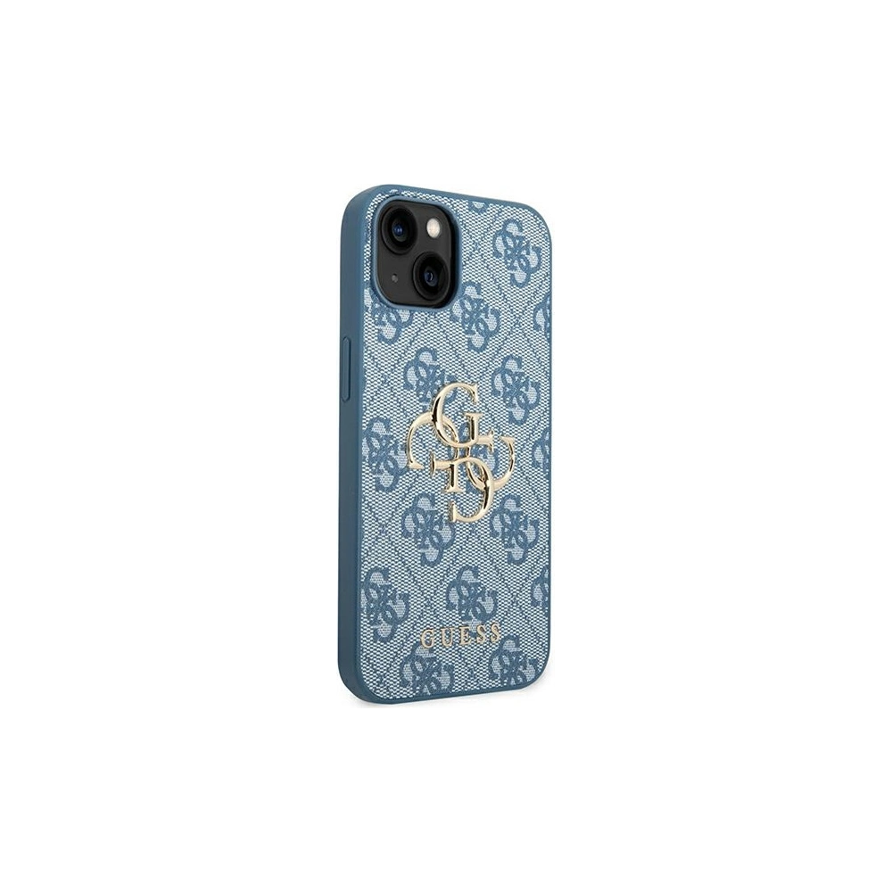 Etui Guess GUHCP14S4GMGBL Apple iPhone 14 niebieski/blue hardcase 4G Big Metal Logo