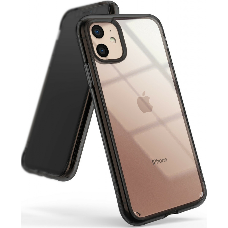 Kup Etui Ringke Fusion Apple iPhone 11 Smoke Black - 8809688891021 - RGK981SM - Homescreen.pl