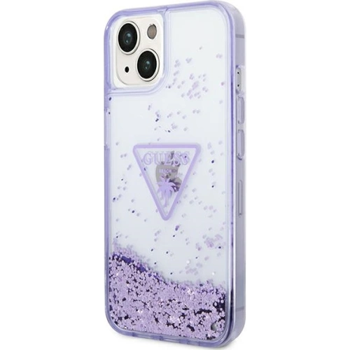Kup Etui Guess GUHCP14SLFCTPU Apple iPhone 14 fioletowy/purple hardcase Liquid Glitter Palm Collection - GUE1934 - {ean13} - Sklep Home Screen