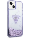 Kup Etui Guess GUHCP14SLFCTPU Apple iPhone 14 fioletowy/purple hardcase Liquid Glitter Palm Collection - GUE1934 - {ean13} - Sklep Home Screen