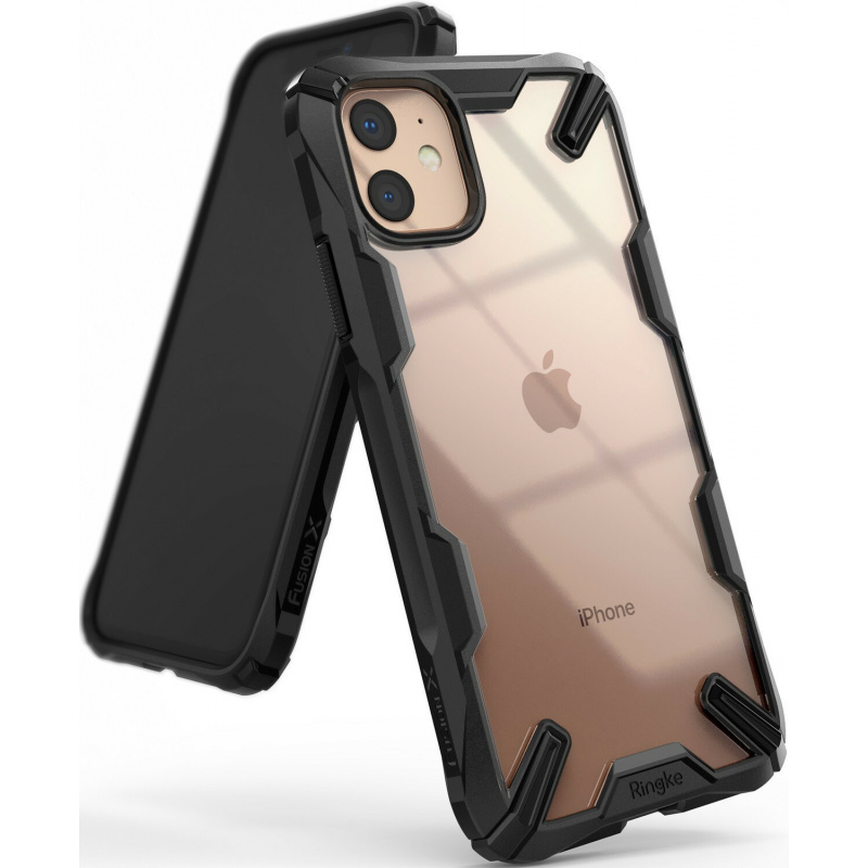 Kup Etui Ringke Fusion-X Apple iPhone 11 Black - 8809688891052 - RGK982BLK - Homescreen.pl