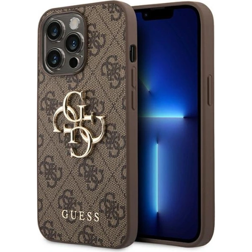 Kup Case Guess GUHCP14X4GMGBR Apple iPhone 14 Pro Max braun/brown Hardcase 4G Big Metal Logo - GUE1939 - {ean13} - Sklep Home Screen