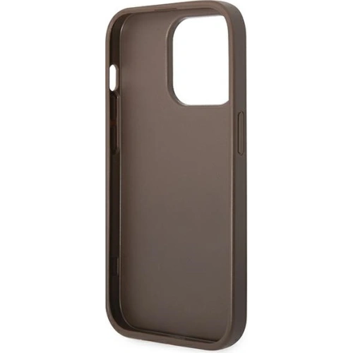 Kup Etui Guess GUHCP14XG4GFBR Apple iPhone 14 Pro Max brązowy/brown hard case 4G Metal Gold Logo - GUE1942 - {ean13} - Sklep Home Screen