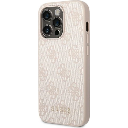 Kup Etui Guess GUHCP14XG4GFPI Apple iPhone 14 Pro Max roz/pink hard case 4G Metal Gold Logo - GUE1944 - {ean13} - Sklep Home Screen