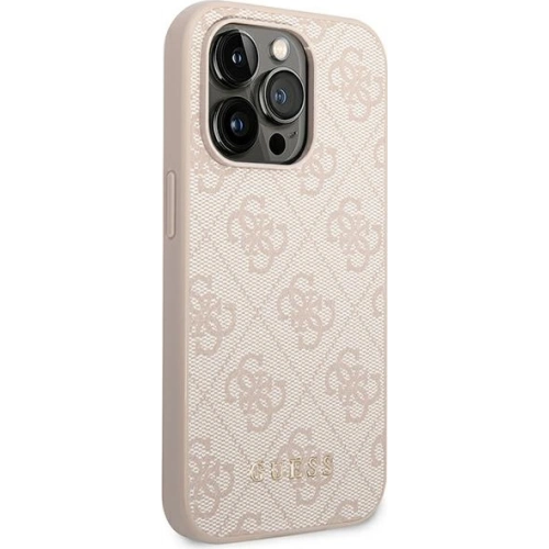 Kup Etui Guess GUHCP14XG4GFPI Apple iPhone 14 Pro Max roz/pink hard case 4G Metal Gold Logo - GUE1944 - {ean13} - Sklep Home Screen