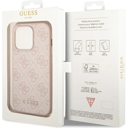 Kup Case Guess GUHCP14XG4GFPI Apple iPhone 14 Pro Max rosa/pink Hartschale 4G Metall Gold Logo - GUE1944 - {ean13} - Sklep Home Screen