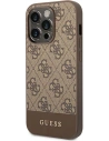 Kup Etui Guess GUHCP14XG4GLBR Apple iPhone 14 Pro Max brązowy/brown hard case 4G Stripe Collection - GUE1945 - {ean13} - Sklep Home Screen
