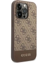 Kup Etui Guess GUHCP14XG4GLBR Apple iPhone 14 Pro Max brązowy/brown hard case 4G Stripe Collection - GUE1945 - {ean13} - Sklep Home Screen