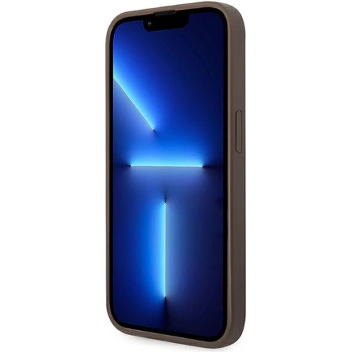 Buy Guess GUHCP14XG4GLBR Apple iPhone 14 Pro Max brown hard case 4G Stripe Collection - GUE1945 - {ean13} - Home Screen Store Europe
