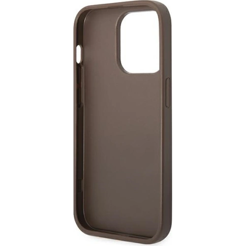 Kup Etui Guess GUHCP14XG4GLBR Apple iPhone 14 Pro Max brązowy/brown hard case 4G Stripe Collection - GUE1945 - {ean13} - Sklep Home Screen