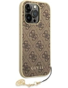 Kup Etui Guess GUHCP14XGF4GBR Apple iPhone 14 Pro Max brązowy/brown hardcase 4G Charms Collection - GUE1947 - {ean13} - Sklep Home Screen