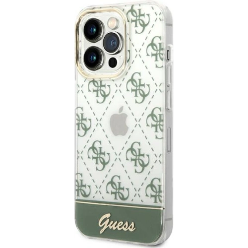 Kup Etui Guess GUHCP14XHG4MHA Apple iPhone 14 Pro Max khaki hardcase 4G Pattern Script - GUE1948 - {ean13} - Sklep Home Screen