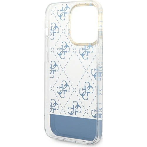 Kup Etui Guess GUHCP14XHG4MHB Apple iPhone 14 Pro Max niebieski/blue hardcase 4G Pattern Script - GUE1949 - {ean13} - Sklep Home Screen