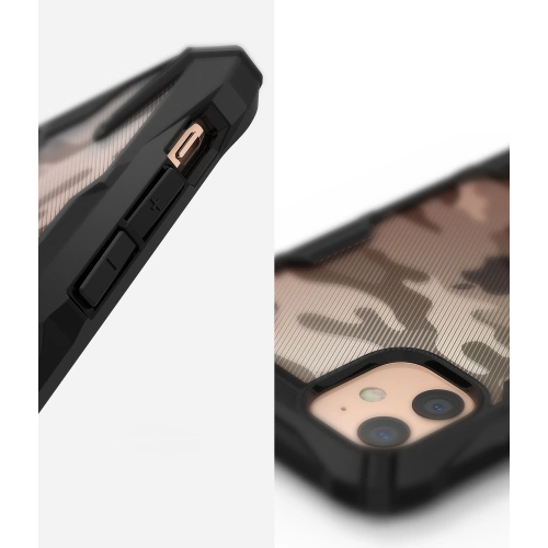 Kup Etui Ringke Fusion-X Design Apple iPhone 11 Camo (Moro) Fekete - RGK983MOB - {ean13} - Sklep Home Screen