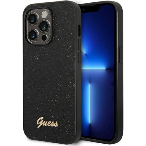 Kup Etui Guess GUHCP14XHGGSHK Apple iPhone 14 Pro Max černý/black hard case Glitter Script - GUE1951 - {ean13} - Sklep Home Screen
