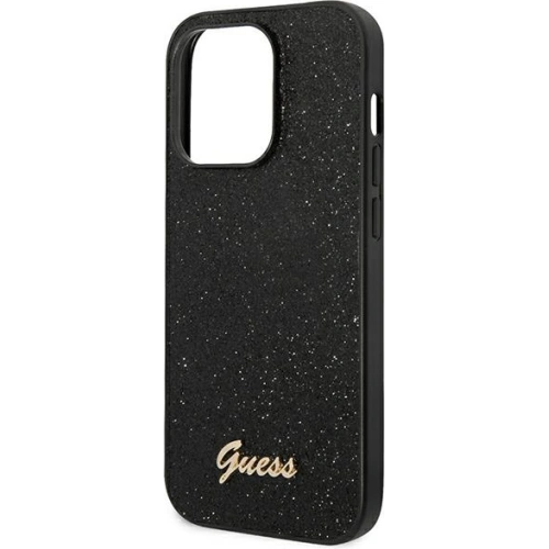 Kup Etui Guess GUHCP14XHGGSHK Apple iPhone 14 Pro Max czarny/black hard case Glitter Script - GUE1951 - {ean13} - Sklep Home Screen