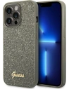 Case Guess GUHCP14XHGGSHN Apple iPhone 14 Pro Max grün/hard case Glitter Script