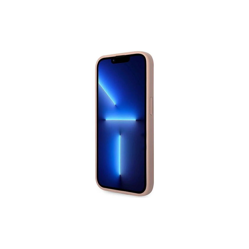 Etui Guess GUHCP14XPSASBPI Apple iPhone 14 Pro Max różowy/pink Saffiano Strap