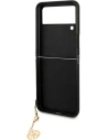 Buy Guess GUHCZF4GF4GBR Samsung Galaxy Z Flip 4 brown hard case 4G Charms Collection - GUE1957 - {ean13} - Home Screen Store Europe