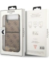 Kup Etui Guess GUHCZF4GF4GBR Samsung Galaxy Z Flip 4 brązowy/brown hard case 4G Charms Collection - GUE1957 - {ean13} - Sklep Home Screen