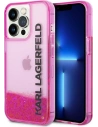 Kup Etui Karl Lagerfeld KLHCP14LLCKVF Apple iPhone 14 Pro roz/roz hardcase Liquid Glitter Elong - KLD993 - {ean13} - Sklep Home Screen