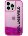 Kup Etui Karl Lagerfeld KLHCP14LLCKVF Apple iPhone 14 Pro růžový/pink hardcase Liquid Glitter Elong - KLD993 - {ean13} - Sklep Home Screen