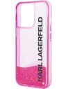 Kup Etui Karl Lagerfeld KLHCP14LLCKVF Apple iPhone 14 Pro růžový/pink hardcase Liquid Glitter Elong - KLD993 - {ean13} - Sklep Home Screen