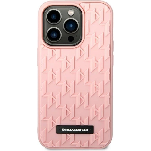 Kup Etui Karl Lagerfeld KLHCP14LRUPKLPP Apple iPhone 14 Pro hardcase różowy/pink 3D Monogram - KLD995 - {ean13} - Sklep Home Screen