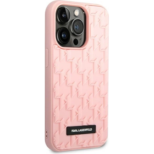 Kup Etui Karl Lagerfeld KLHCP14LRUPKLPP Apple iPhone 14 Pro hardcase różowy/pink 3D Monogram - KLD995 - {ean13} - Sklep Home Screen